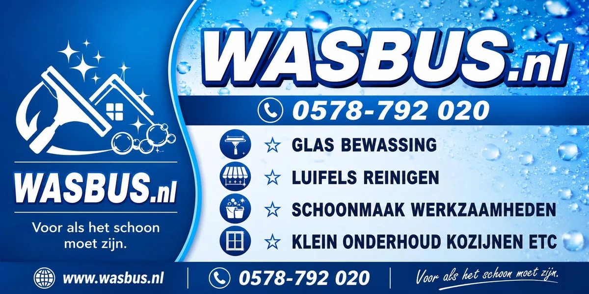 Wasbus.nl — Voor als het schoon moet zijn